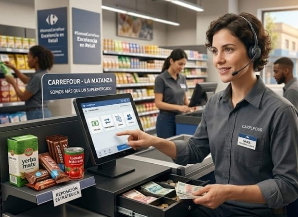 Cajera, Repositora y Atención al Cliente Partido de La Matanza, Argentina