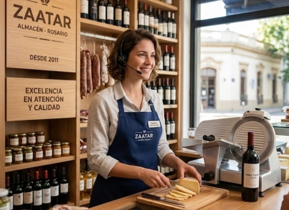 Elaboración de Picadas. Fiambrería y Vinoteca Zaatar Rosario, Argentina