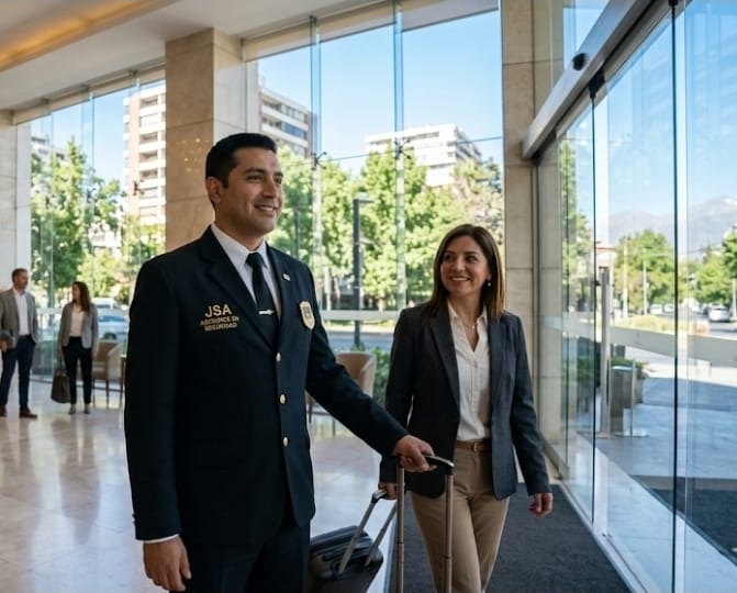 Guardia de Seguridad para Hotel de Lujo en el Sector Oriente ​Providencia, Chile